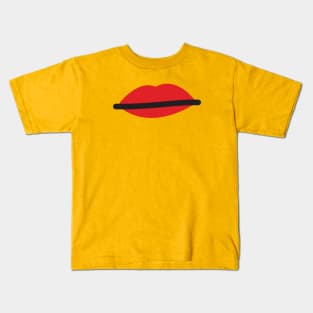 Mini Grumpy Lips Kids T-Shirt